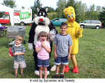 A visit by Sylvester and Tweety (Husaren Picnic)