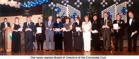The newly elected Board of Directors of the Concordia Club (Concordia Club)