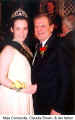Miss Concordia, Claudia Braun, and her father (Concordia Club)