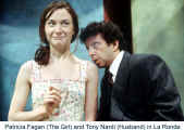 Patricia Fagan (The Girl) and Tony Nardi (Husband) in La Ronde