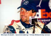 Michael Andretti - record-breaking 7-times MolsonIndy winner (Photo: SFR)