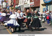 Street dancing in Newmarket (200 Years Newmarket)