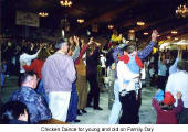 Chicken Dance for yound and old on Family Day