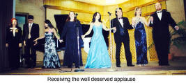 Receiving the well deserved applause (Opera York "Opera for Seniors" Concert)