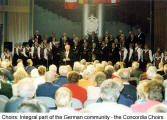 Choirs: Integral part of the German community - the Concordia Choirs