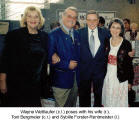 Wayne Wettlaufer (c.l.) poses with his wife (r.), Toni Bergmeier (c.r.) and Sybille Forster-Rentmeister (l.)