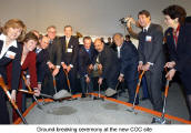 Ground-breaking ceremony at the new COC site [Photo by COC]