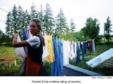 Rachel and the endless string of laundry