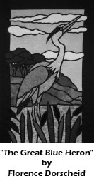 "The Great Blue Heron" by Florence Dorscheid