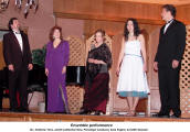 Ensemble performance - ltr.: Andrew Tees, Janet Catherine Dea, Penelope Cookson, Sara Papini & Keith Klassen