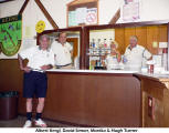 Albert Kergl, David Simon, Monika & Hugh Turner