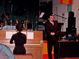 Francesco Pellegrino accompanied on the piano by Vanessa Lee