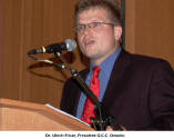Dr. Ulrich Frisse, President G.C.C. Ontario