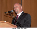 J. Fred Kuntz, Publisher of the Record
