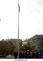 Raising of the flag