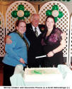 Werner Schlter with Alexandria Thoene (l.) & Sarah Allmendinger