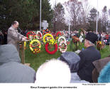 Klaus Koeppen guides the ceremonies   [photo: Herwig Wandschneider]