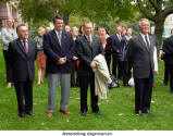 Attending dignitaries