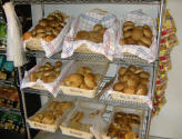 Buns at new Kasseler Bakery Outlet Store