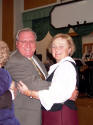 On the dance floor