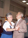 On the dance floor