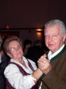 On the dance floor