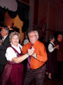 On the dance floor