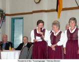 Theresa Dorner, President of the Women's Auxiliary