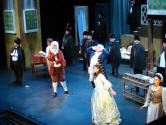 Scene from Barber of Seville (Opera York) [photo: Rolf Rentmeister]