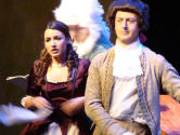 Scene from Barber of Seville (Opera York) [photo: Rolf Rentmeister]