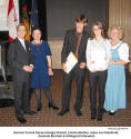 German Consul General Holger Raasch, Hanne Mueller, Julius von Ketelhodt, Amanda Rushton & Hildegard Schieweck