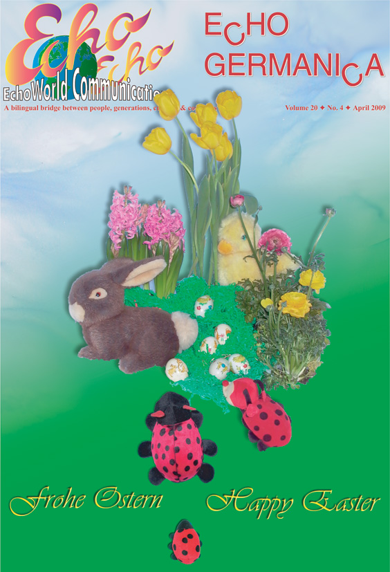 April 2009 Easter front page of Echo Germanica