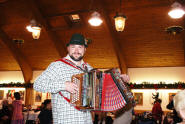 Peter Lamprecht and his accordion