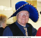 Horst Wilk, prize for "verrückteste Kappe" (craziest cap)