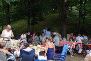 A lot of folks at this picnic