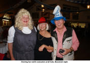Having fun with costumes and hats, Bavarian style