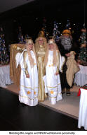 Meeting the angels and Weihnachtsmann personnally
