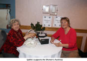 Sybille supports the Women's Auxiliary
