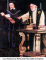 Lucy Peacock as Portia and Paul Soles as Shylock