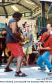 Hiram Bullock, jamming with the Saturday Nite Fish Fry  (Photo: Alexander Oolo)
