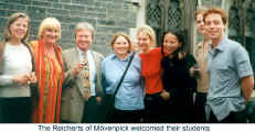 The Reicherts of Mvenpick welcomed their students (50 years German-Canadian Association)