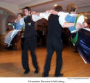 Schwaben Dancers in full swing  [photo: Herwig Wandschneider]