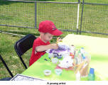 A young artist