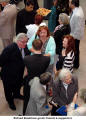 Richard Bradshaw greets friends & supporters